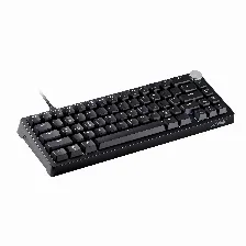 Teclado Gamer Xpg Sorcerer Mini Led Rgb 65%, Mecanico, Mlx Red, Alambrico, Usb, Negro, Espanol